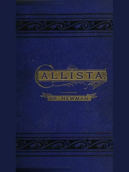 Callista, cover of another edition (the Burns & Oates 1855 cover is not yet photographed)