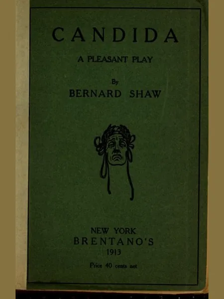 Candida, cover of another edition (the Brentano's 1905 cover is not yet photographed)