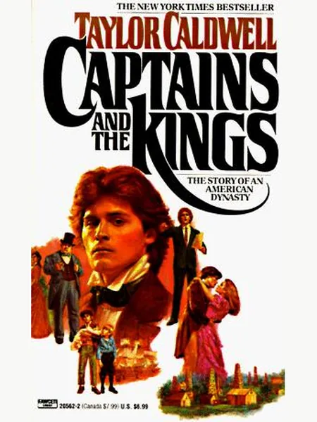 Captains and the Kings, cover of another edition (the Collins 1973 cover is not yet photographed)