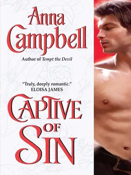Captive of Sin first edition cover, HarperCollins 2009