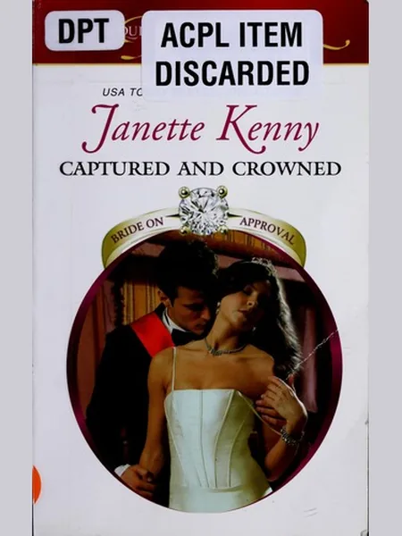 Captured and Crowned cover, Harlequin 2010