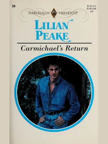 Carmichael's Return (Harlequin Presents, #59) cover, Harlequin 1997