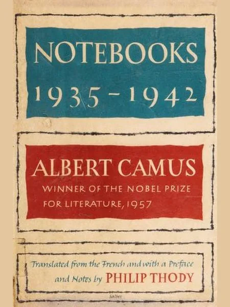 Carnets, 1935-1942, cover of another edition (the Hamish Hamilton 1963 cover is not yet photographed)