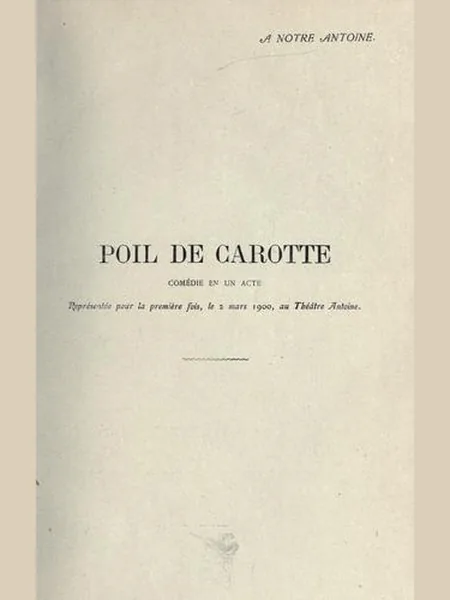 Carrots, cover of another edition (the S. French 1904 cover is not yet photographed)