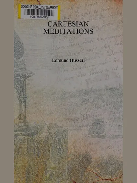 Cartesian Meditations cover
