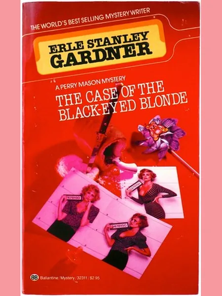 Case Black Eyed Blonde first edition cover, Morrow 1944