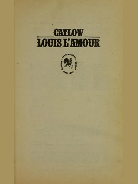 Catlow cover