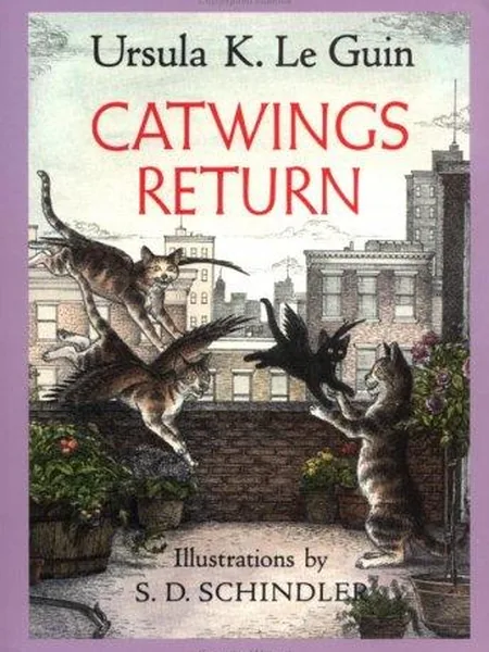 Catwings Return first edition cover, Orchard Books 1989