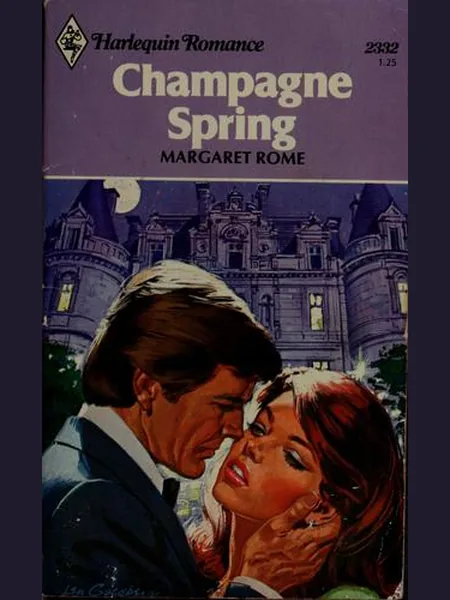 Champagne Spring cover, Harlequin 1980