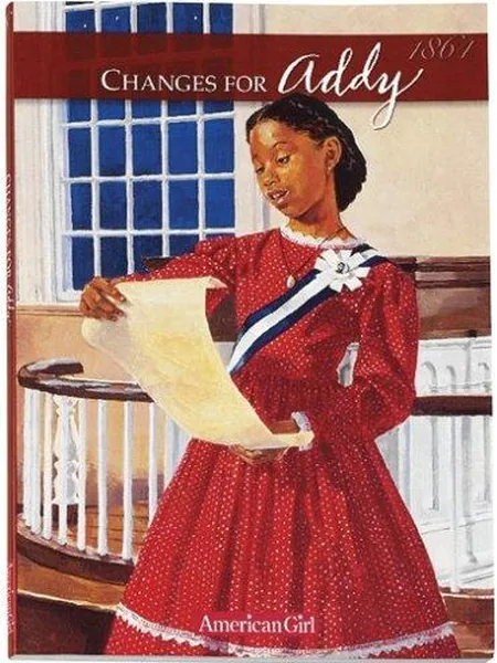 Changes for Addy first edition cover, Pleasant Co 1994