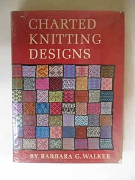 Charted Knitting Designs first edition cover, Scribner 1972