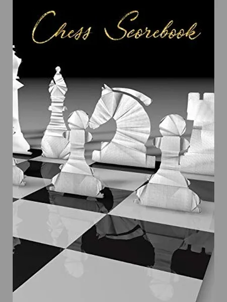 Chess Scorebook first edition cover, Independently Published 2020