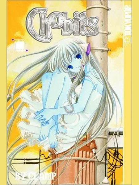 Chobits, Vol. 1 first edition cover, Tokyopop 2002