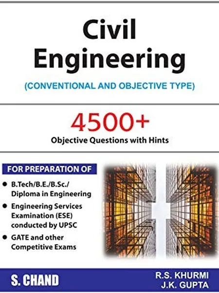 Civil Engineering first edition cover, S. Chand 2018