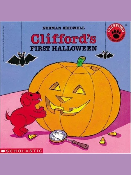 Clifford's First Halloween cover, Scholastic 1995