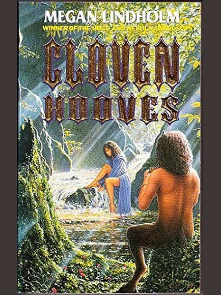 Cloven Hooves, cover of another edition (the Spectra 1991 cover is not yet photographed)