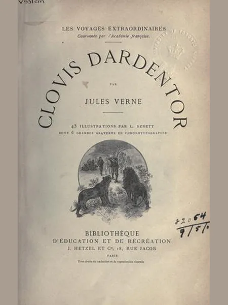 Clovis Dardentor, cover of another edition (the CreateSpace Independent Publishing Platform 2013 cover is not yet photographed)