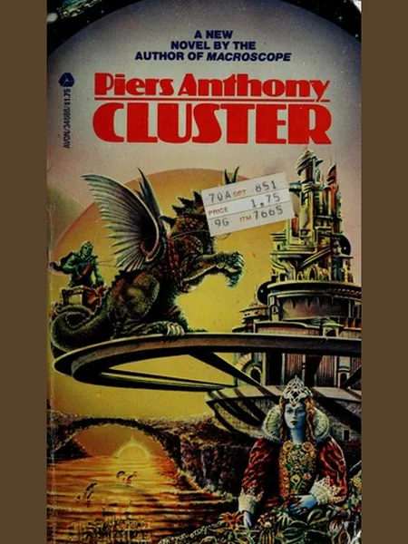 Cluster, cover of another edition (the Orion Publishing Group 2011 cover is not yet photographed)