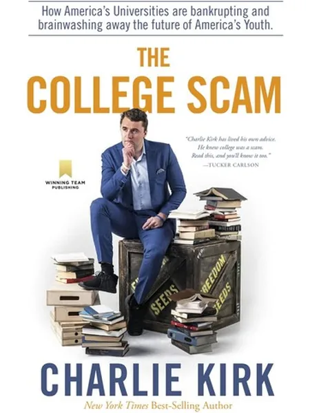 College Scam first edition cover, Winning Team Publishing 2022