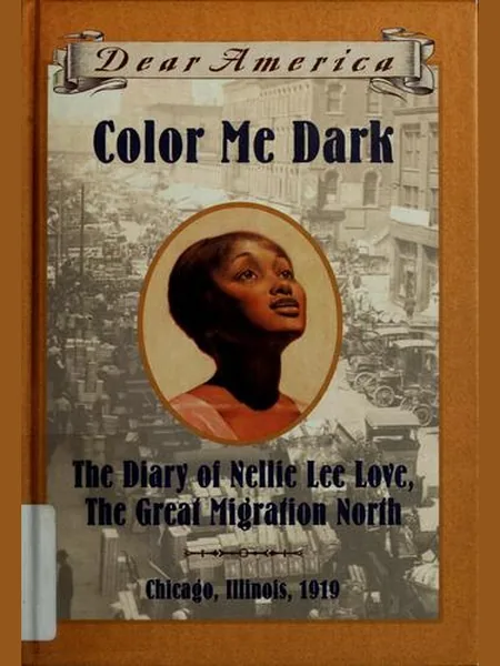 Color Me Dark cover, Scholastic 2000