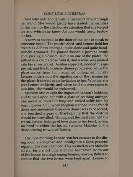 Come Love A Stranger cover, Corgi 1985