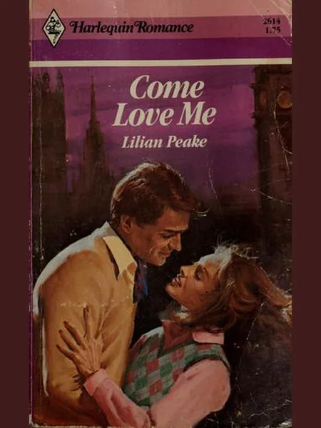 Come Love Men, cover of another edition (the Mills & Boon 1983 cover is not yet photographed)