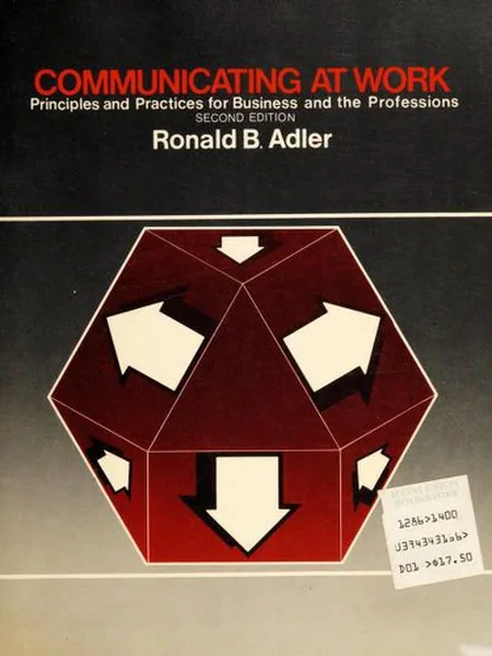 Communicating at Work cover