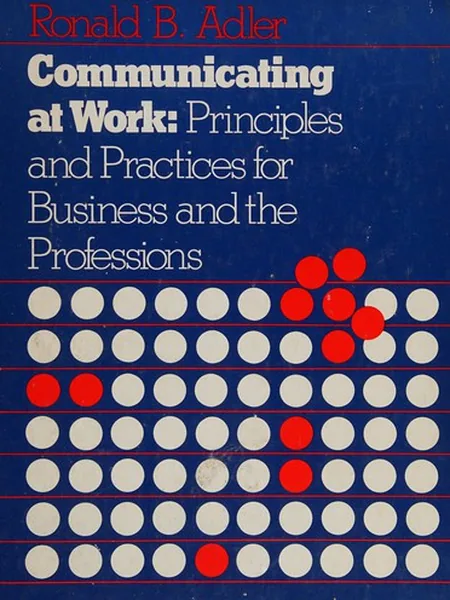 Communicating at Work cover