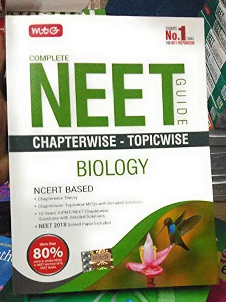 Complete NEET Guide Biology first edition cover, MTG Learning Media Private 2016