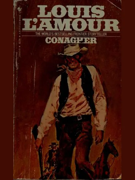 Conagher first edition cover, Bantam Books 1969