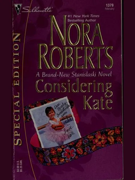 Considering Kate first edition cover, Silhouette 2001