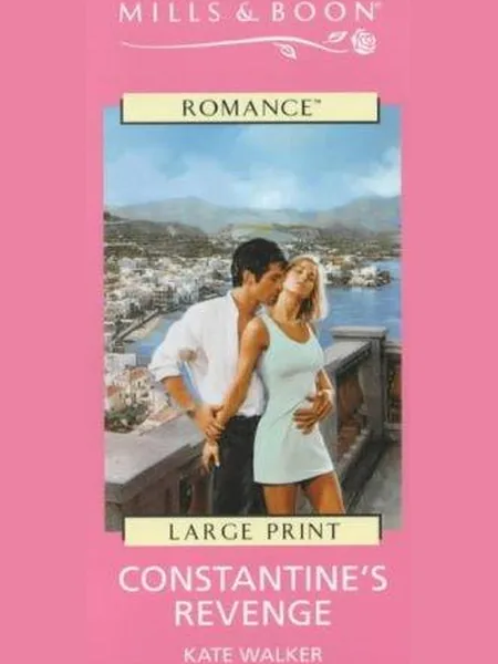 Constantine's Revenge first edition cover, Harlequin Mills & Boon 1999