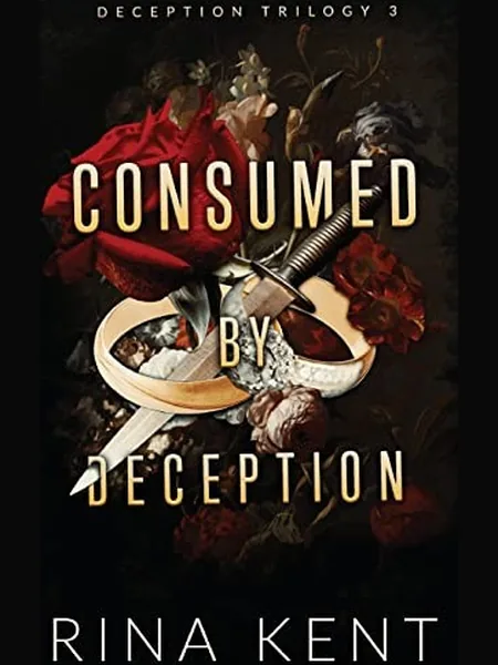 Consumed by Deception, cover of another edition (the Blackthorn Books 2021 cover is not yet photographed)