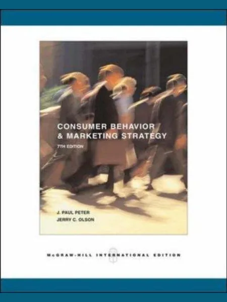Consumer Behavior and Marketing Strategy cover, McGraw-Hill 2002