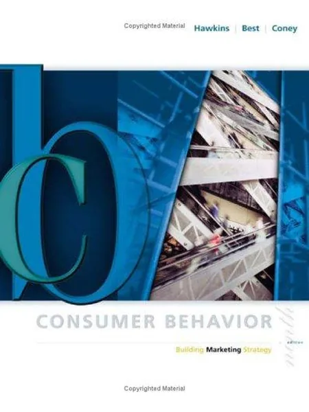 Consumer Behavior, cover of another edition (the McGraw-Hill 1998 cover is not yet photographed)
