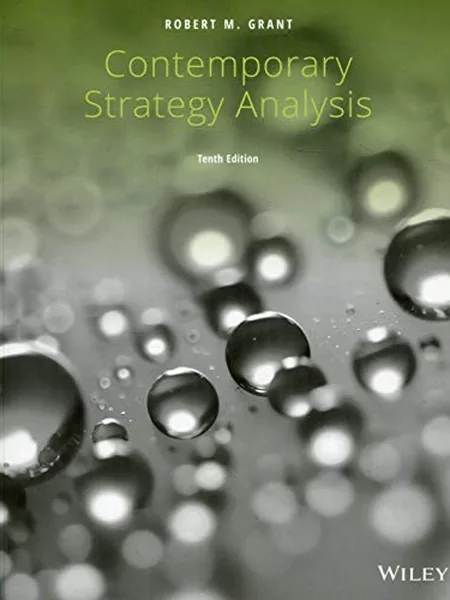 Contemporary Strategy Analysis cover