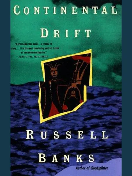 Continental Drift, cover of another edition (the Hamish Hamilton 1985 cover is not yet photographed)