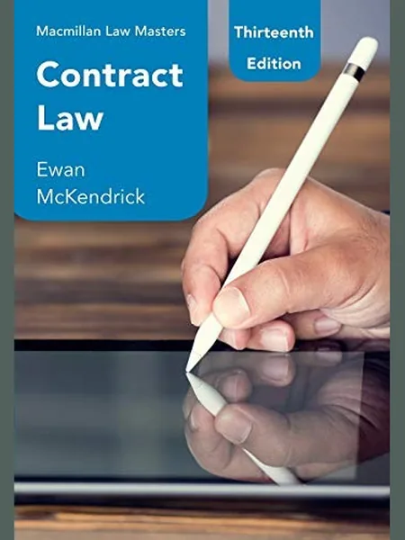 Contract Law cover
