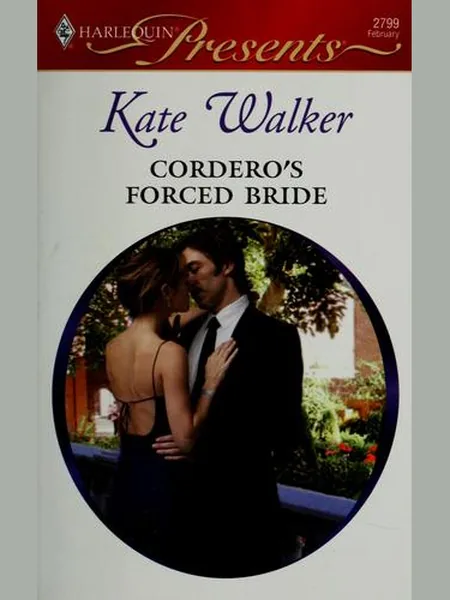 Cordero's Forced Bride cover, Harlequin 2009