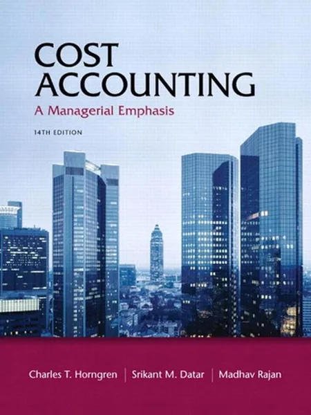 Cost Accounting cover