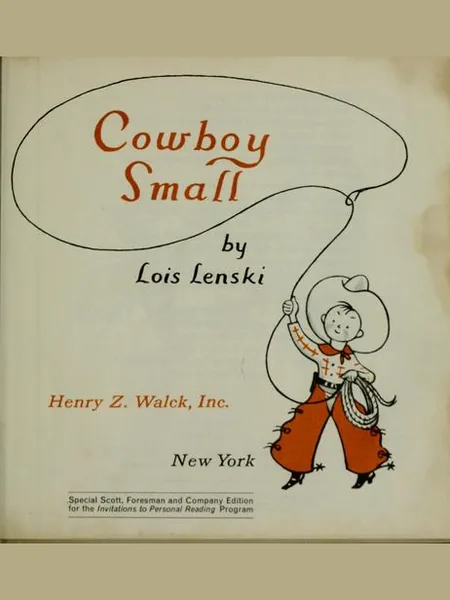 Cowboy Small cover, Walck 1949