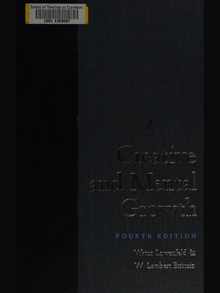 Creative and Mental Growth cover, Macmillan 1964