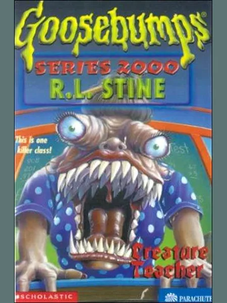 Creature Teacher, cover of another edition (the Scholastic 1989 cover is not yet photographed)