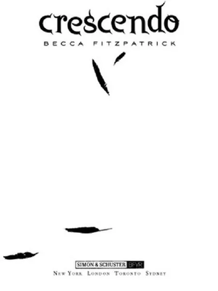 Crescendo cover, Simon & Schuster Children's Publishing 2011