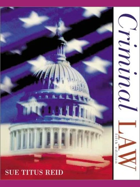 Criminal Law, cover of another edition (the Macmillan 1989 cover is not yet photographed)