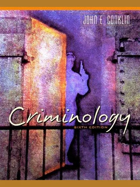 Criminology cover