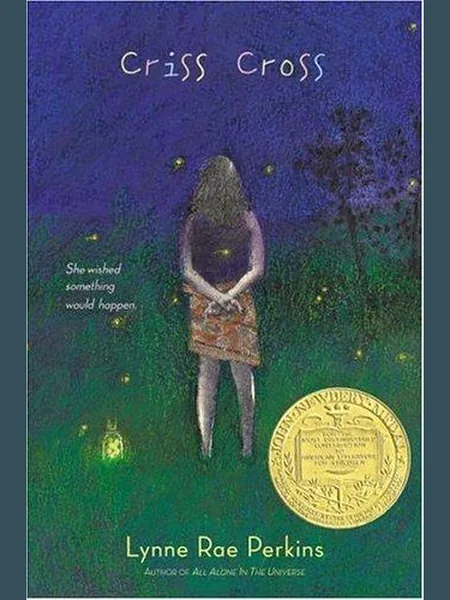 Criss Cross first edition cover, Greenwillow Books 2005