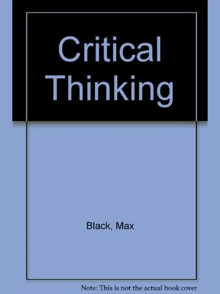 Critical Thinking cover