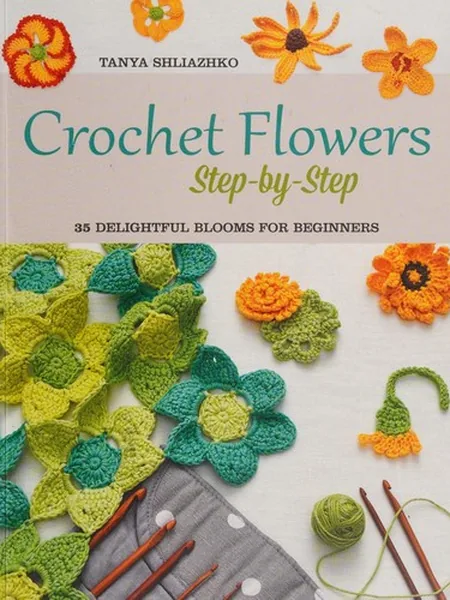 Crochet Flowers Step-by-Step cover