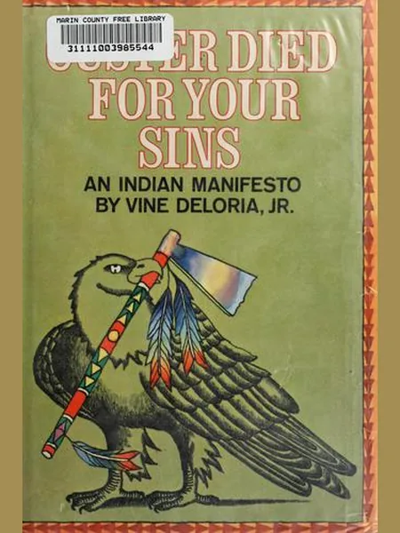 Custer Died for Your Sins first edition cover, Macmillan 1969